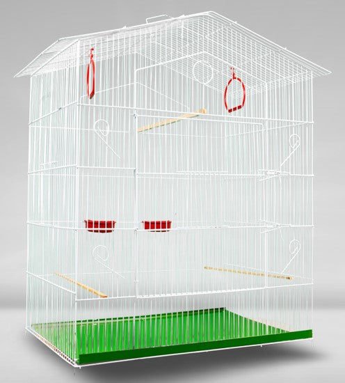Jaula CASITA JUMBO para pajaros, periquitos australianos, aves