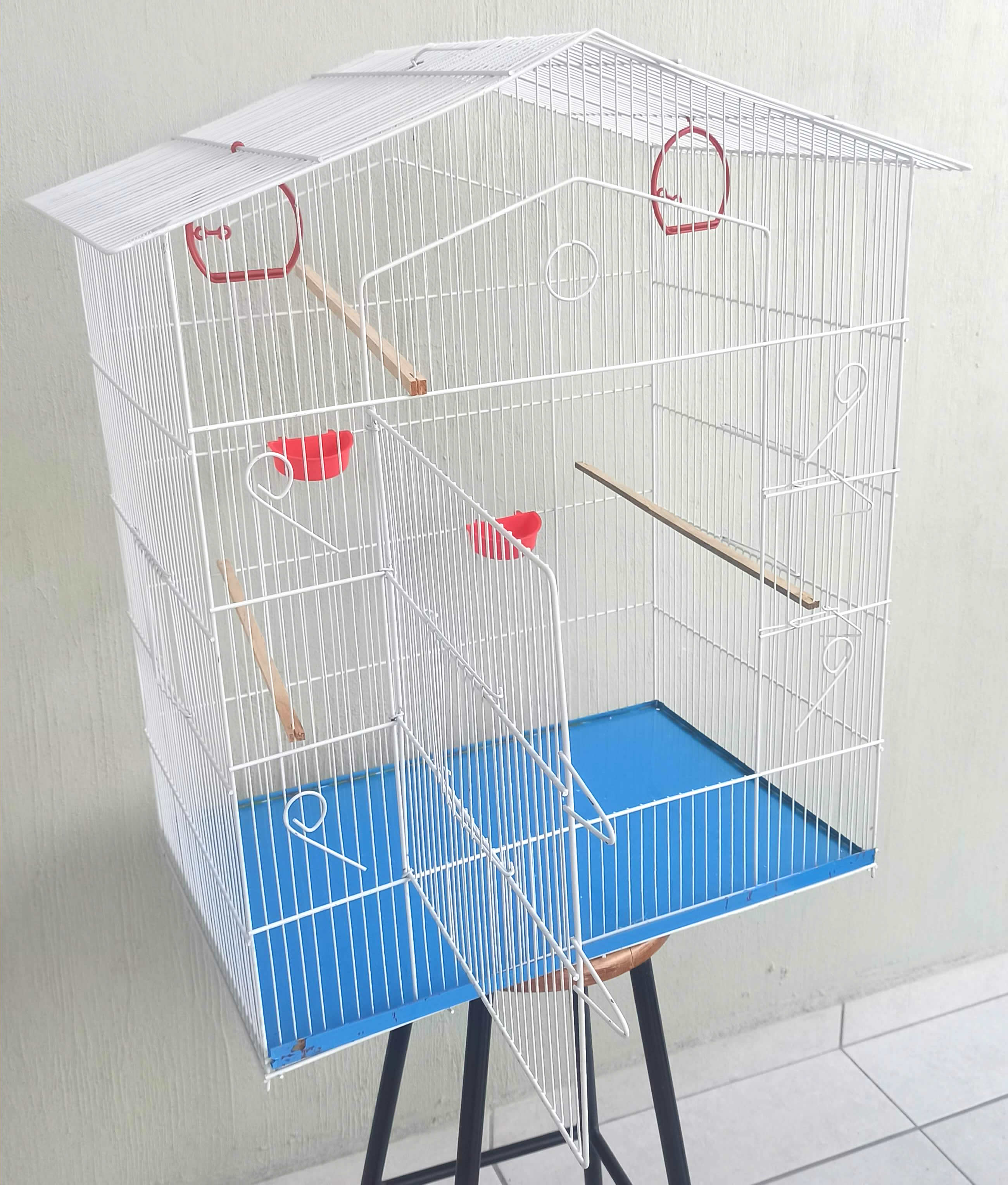 Jaula CASITA JUMBO para pajaros, periquitos australianos, aves