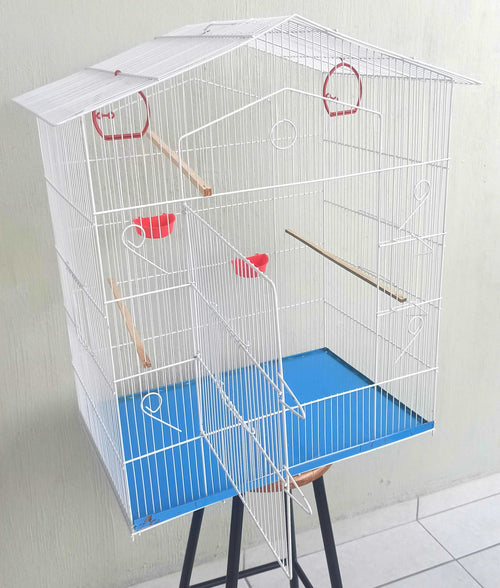 Jaula CASITA JUMBO para pajaros, periquitos australianos, aves