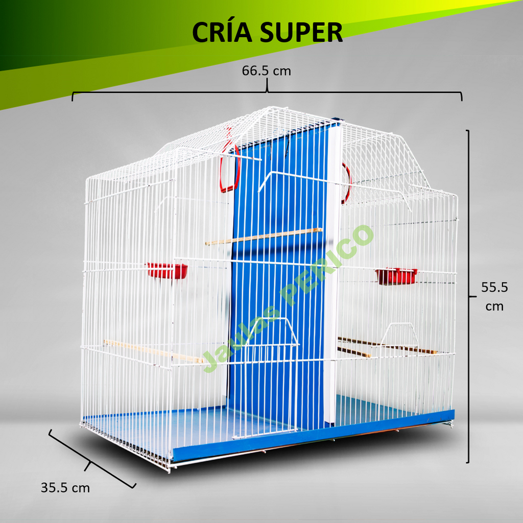Jaula grande doble CRIA SUPER