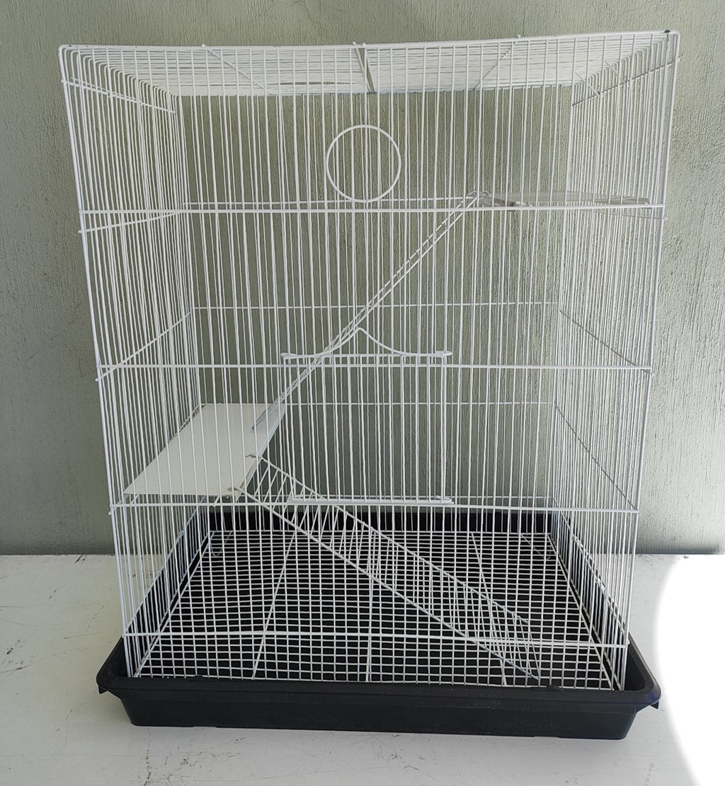 Jaula de escalaras para roedores medianos, ardillas, chinchillas, hurones, conejos