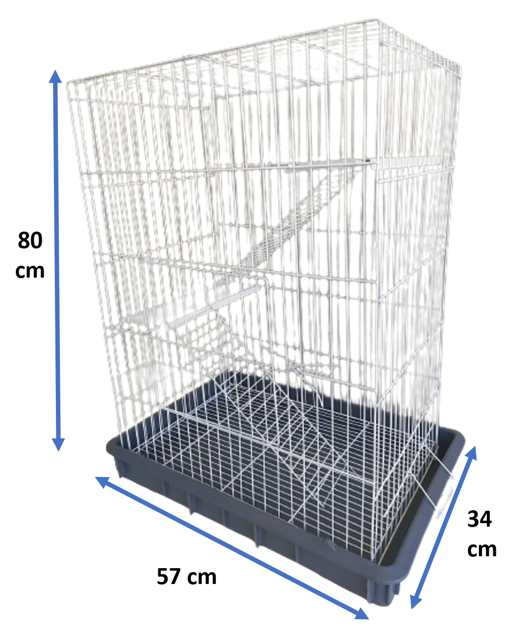 Jaula de escalaras para roedores medianos, ardillas, chinchillas, hurones, conejos