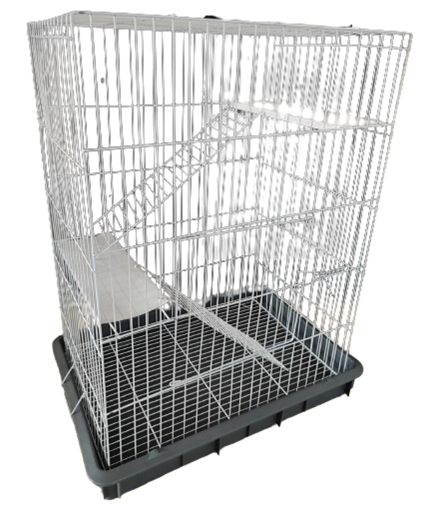 Jaula de escalaras para roedores medianos, ardillas, chinchillas, hurones, conejos
