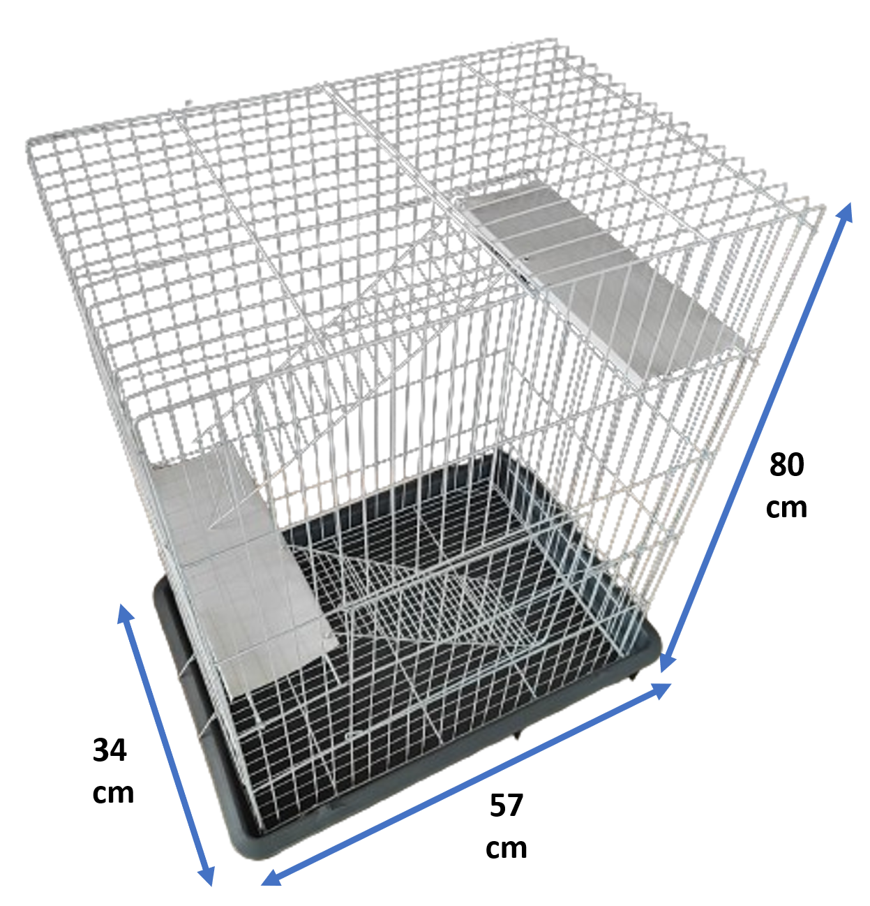 Jaula de escalaras para roedores medianos, ardillas, chinchillas, hurones, conejos