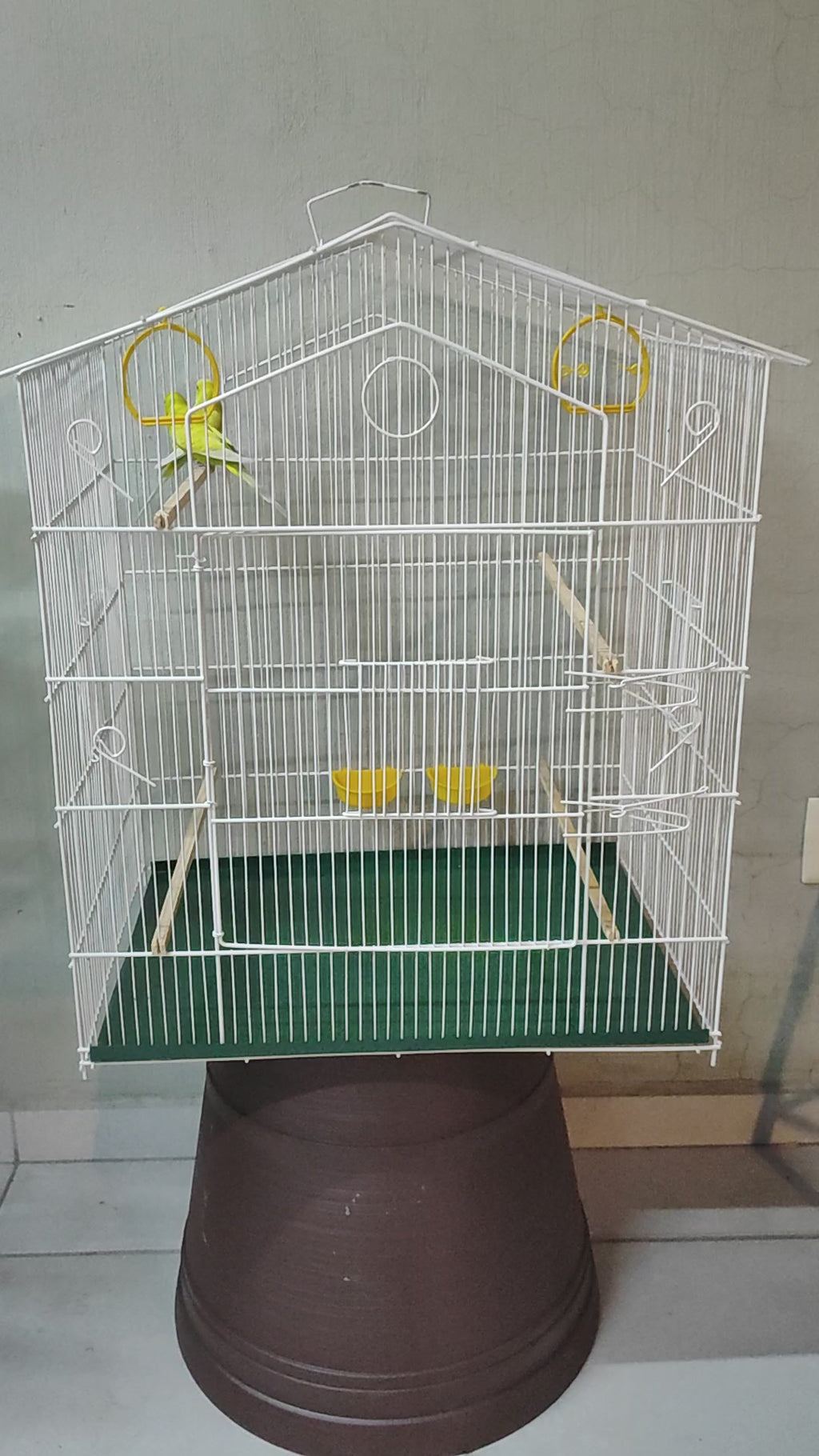 Jaula CASITA JUMBO para pajaros, periquitos australianos, aves