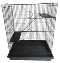 Jaula con escaleras para roedores como hurones, ardillas, conejos, chinchillas
